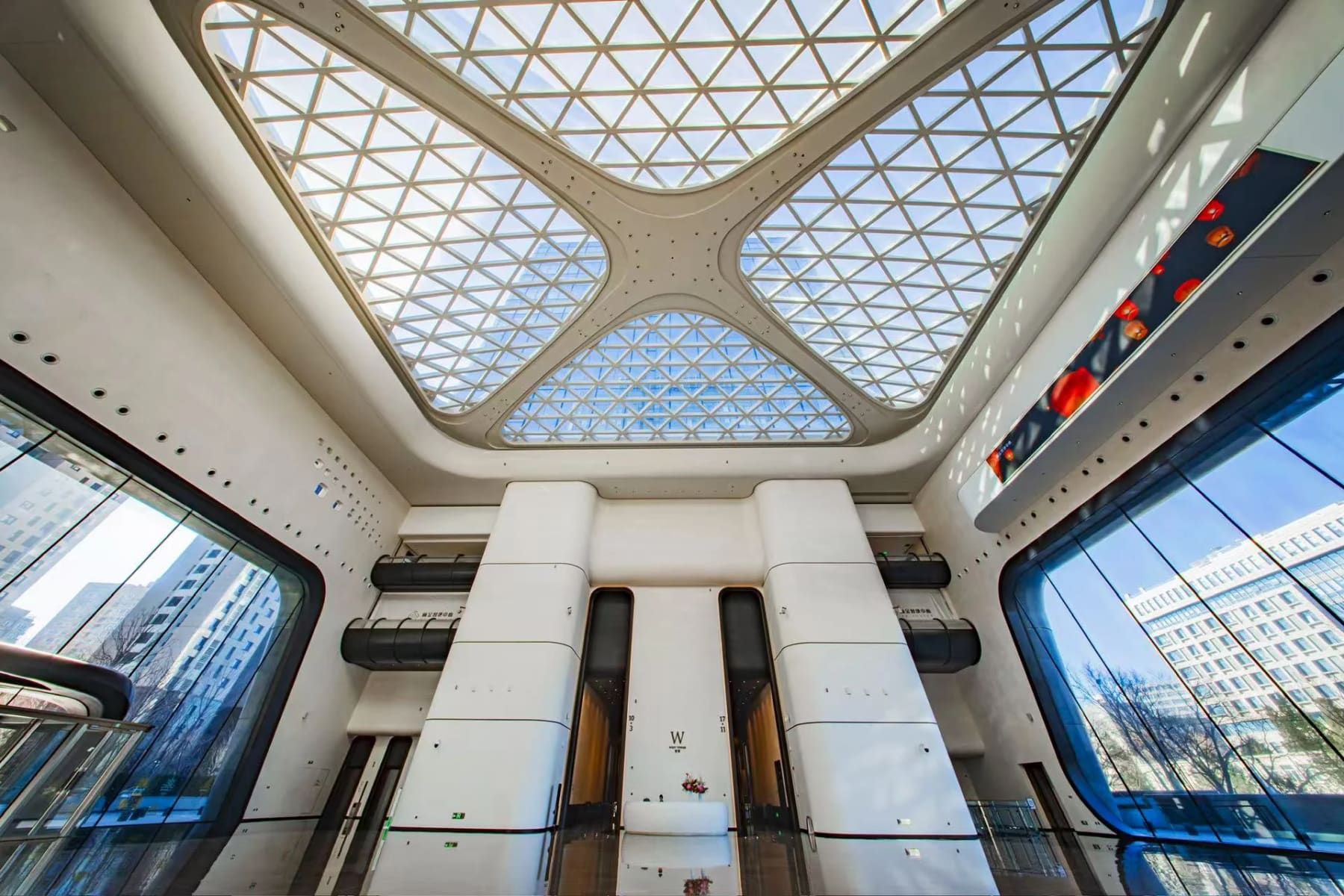 Hotel lobby architecture
