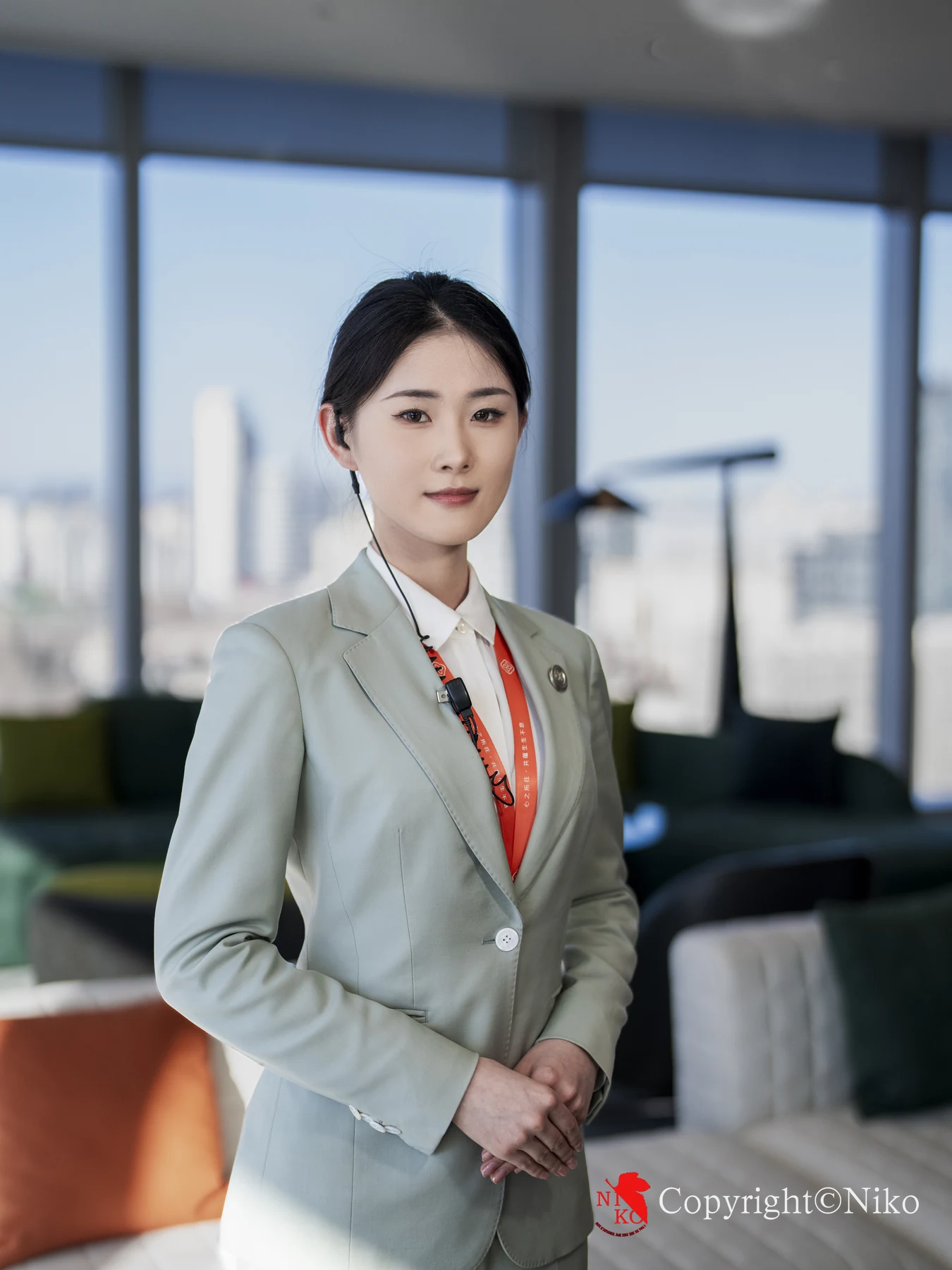 女性职业形象肖像